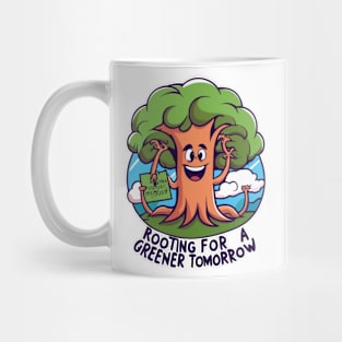 Rooting for a greener tomorrow - Earth Day Mug